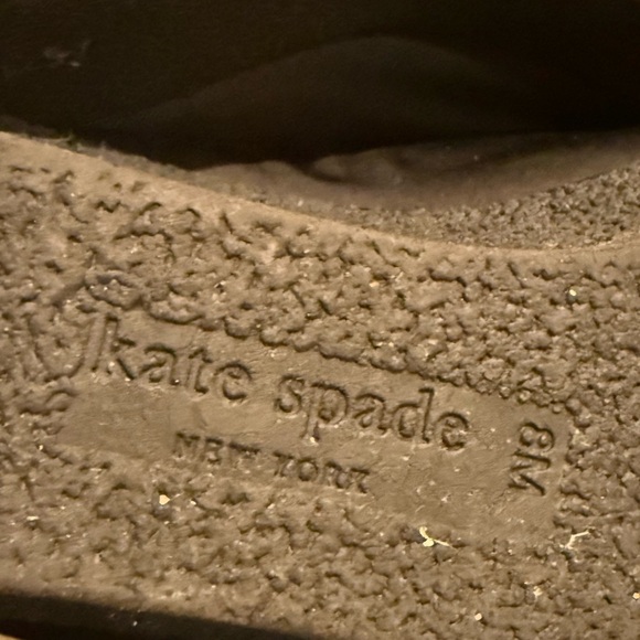 Kate Spade Black Winter Boots Size 8 - Picture 5 of 6